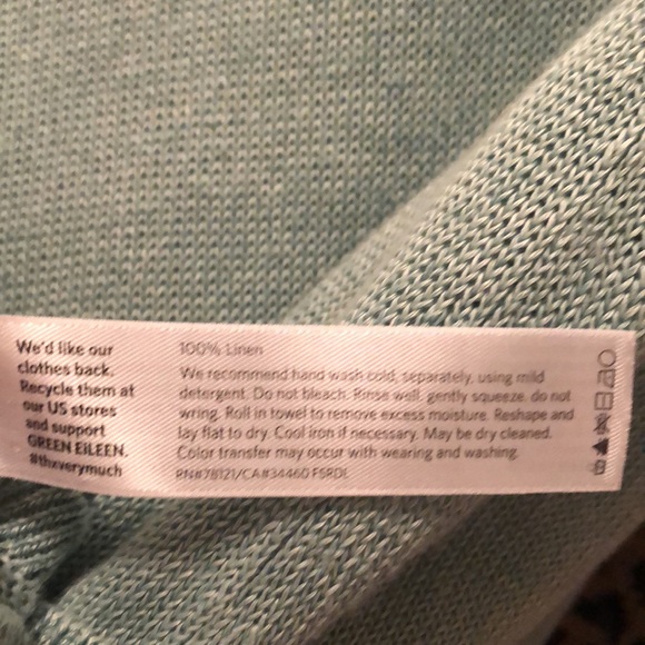 Eileen Fisher Linen Top - Picture 8 of 8